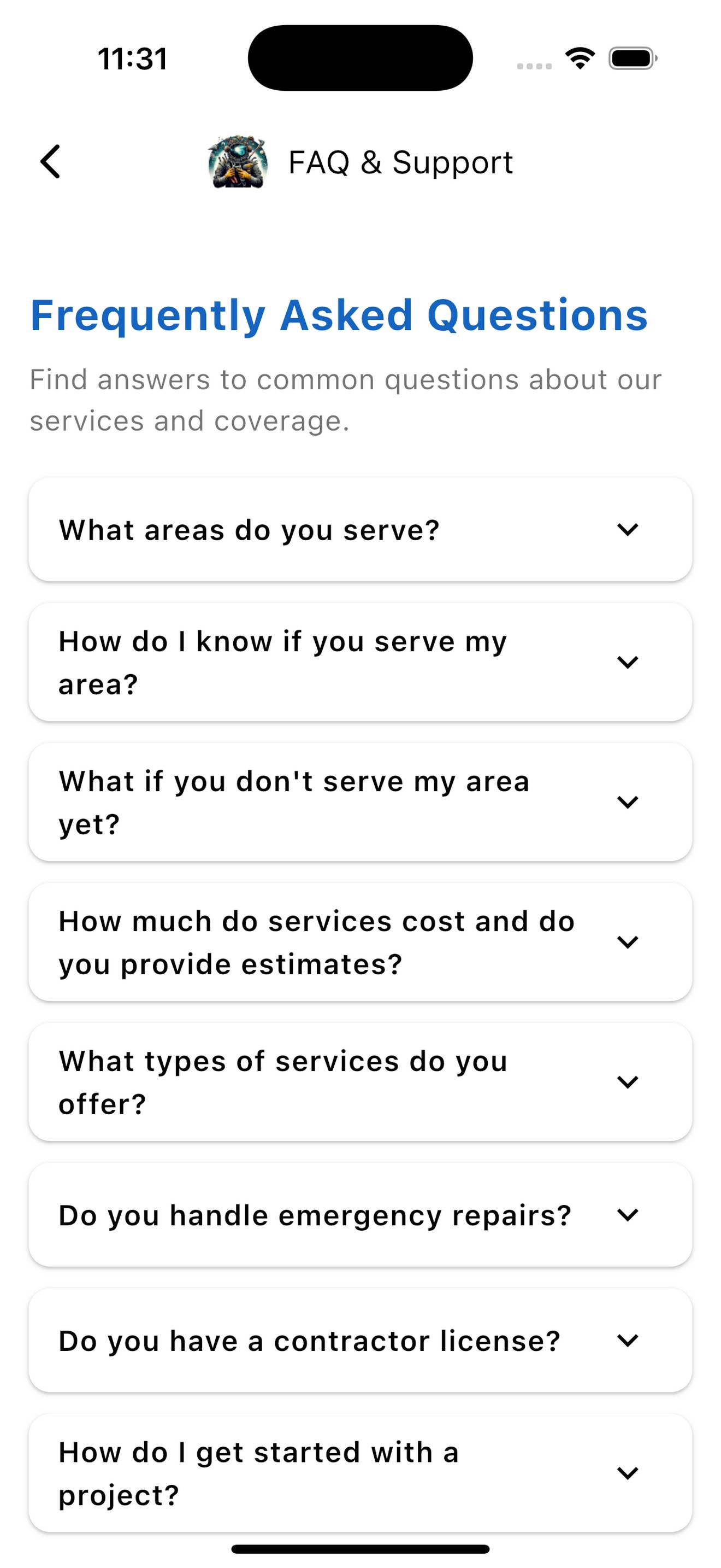 FAQ & Support