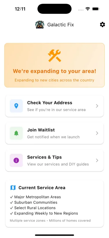 Service Area